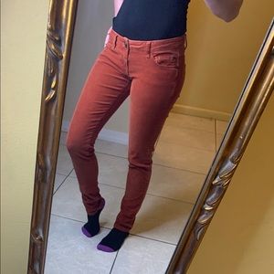 SOLD Celebrity Pink Brand Orange Corduroy Pants